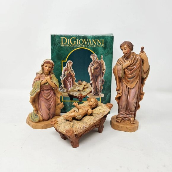 DiGiovanni Heirloom Nativity Collection The Holy Family New in Box - Picture 1 of 10